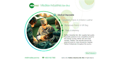 Desktop Screenshot of meditex.com.my