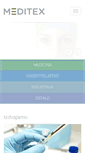 Mobile Screenshot of meditex.hr