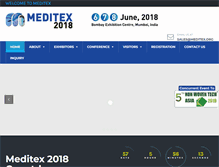 Tablet Screenshot of meditex.org